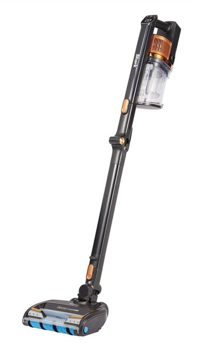 Shark IZ300EU Aspirateur balai sans fil avec technologie DuoClean et PowerFins, 25.2V Lithium, jusqu'à 60 min d'autonomie, anti-enchevêtrement cheveux