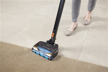 Shark IZ300EU Aspirateur balai sans fil avec technologie DuoClean et PowerFins, 25.2V Lithium, jusqu'à 60 min d'autonomie, anti-enchevêtrement cheveux