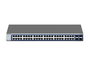 Netgear GS748T - Commutateur réseau Gigabit Ethernet Smart 48 ports avec 2 ports combo cuivre/SFP et 2 ports SFP dédiés - Gestion cloud Insight