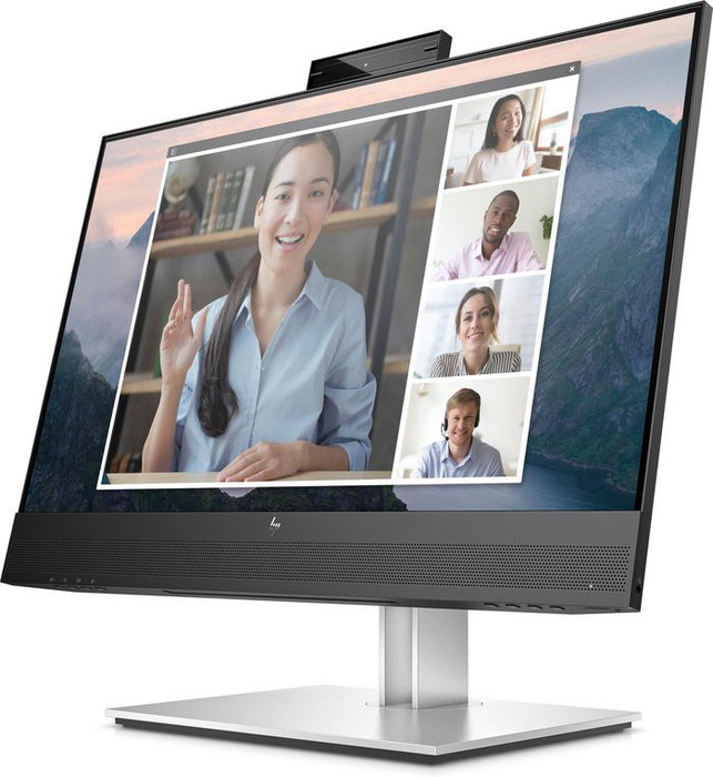 HP Écran de conférence FHD E24mv G4 Argent/Noir