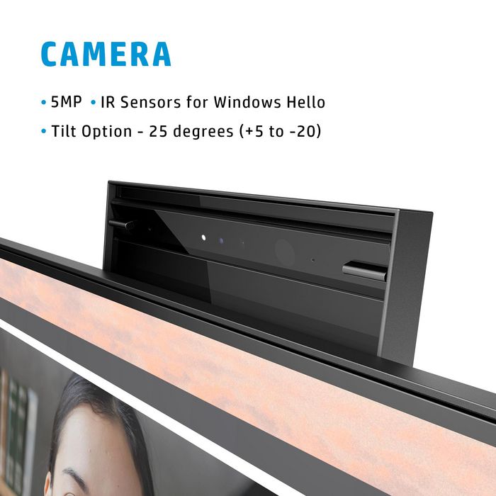 HP Écran de conférence FHD E24mv G4 Argent/Noir