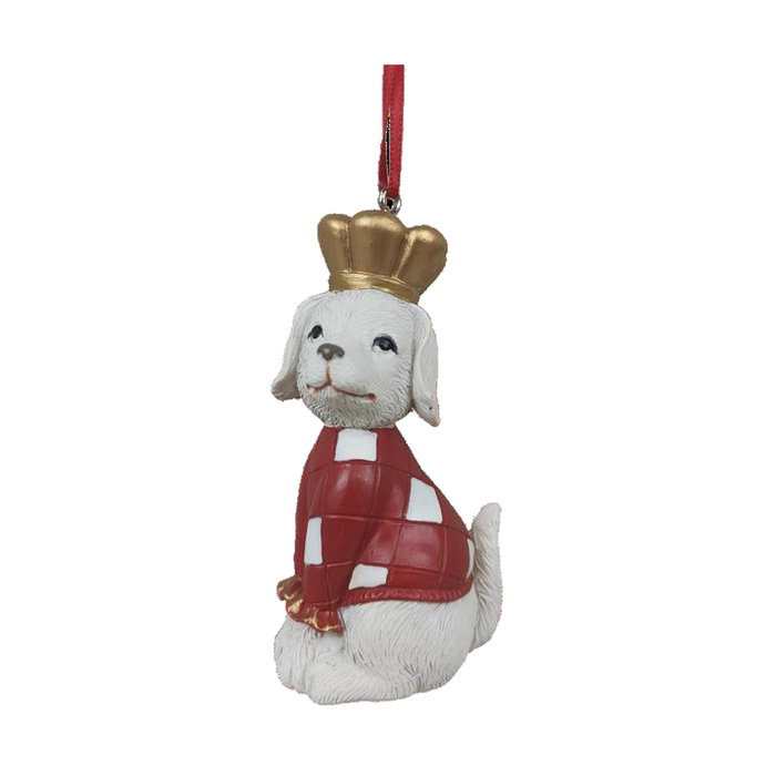 DKD Home Decor Décorations de Noël Animaux en Résine (6 Unités)