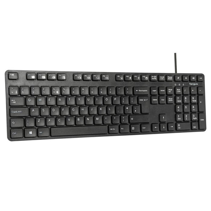 Targus AKM622ES Pack Clavier + Souris Filaire USB Design Espagnol Noir Targus AKM622ES Pack Clavier + Souris Filaire USB Design Espagnol Noir