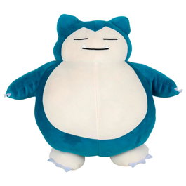JAZWARES Peluche Pokemon Snorlax géant - Peluche Snorlax 45 cm - Figurine Pokémon