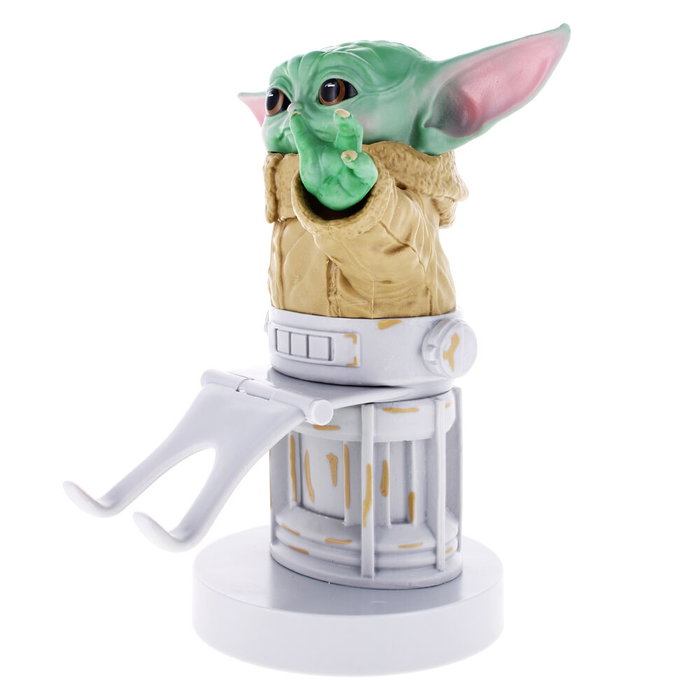 Cable Guy - Support de télécommande figurine The Child (Baby Yoda) - The Mandalorian Star Wars - 21 cm - Compatible PS5, Xbox Series, iPhone