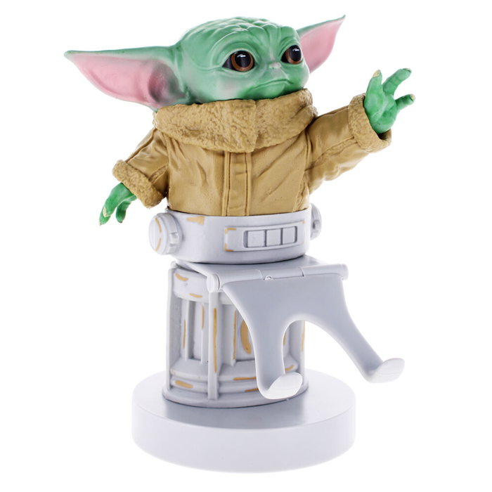 Cable Guy - Support de télécommande figurine The Child (Baby Yoda) - The Mandalorian Star Wars - 21 cm - Compatible PS5, Xbox Series, iPhone
