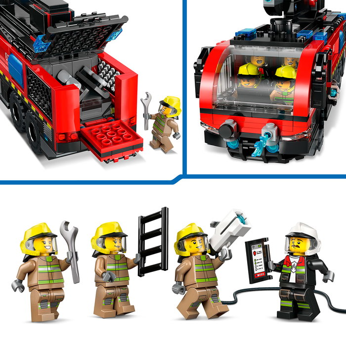 LEGO City 60499 Le Camion de Pompiers de l'Aéroport