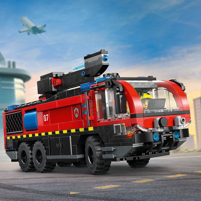 LEGO City 60499 Le Camion de Pompiers de l'Aéroport