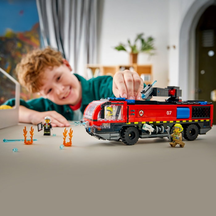 LEGO City 60499 Le Camion de Pompiers de l'Aéroport