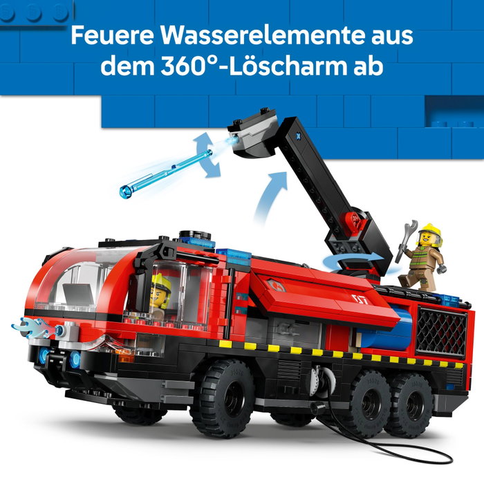 LEGO City 60499 Le Camion de Pompiers de l'Aéroport