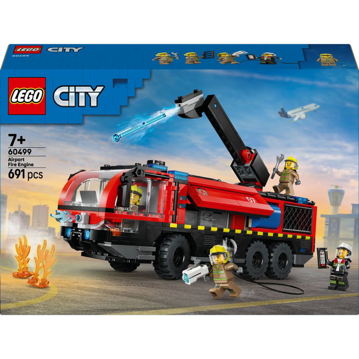 LEGO City 60499 Le Camion de Pompiers de l'Aéroport
