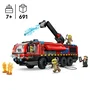 Lego City 60499 - Camion de Pompiers de l'Aéroport - Jouet de Construction avec 4 Minifigurines - À partir de 7 ans