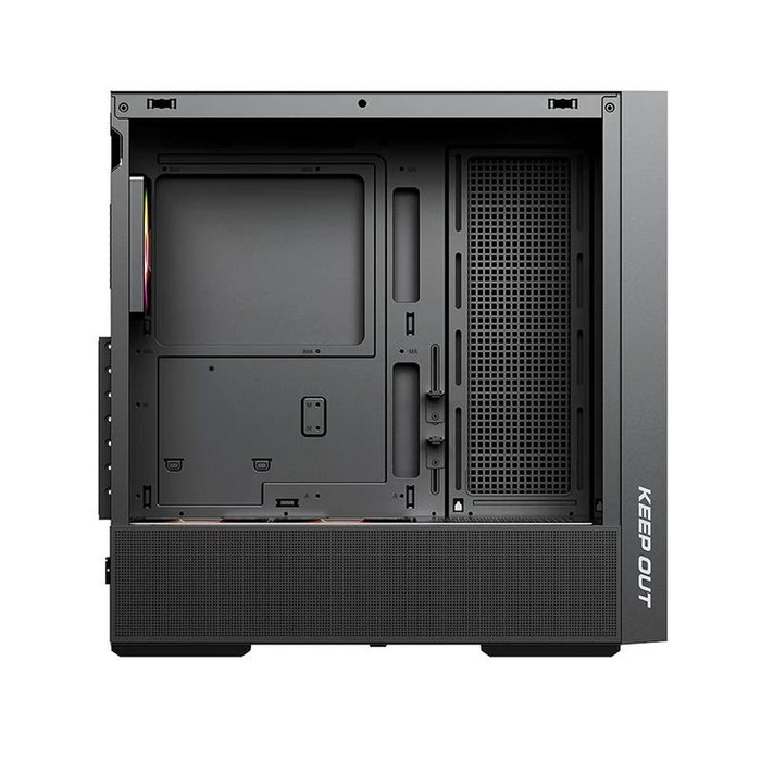 Boîtier ATX semi-tour KEEP OUT KO XC-805 MESH ARGB USB3 Noir