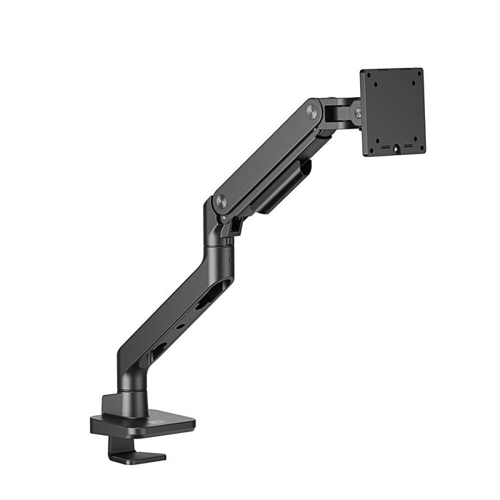 ACT AC8340 Support mural pour moniteur 49 pouces avec ressort à gaz, ergonomique, VESA 75x100, noir