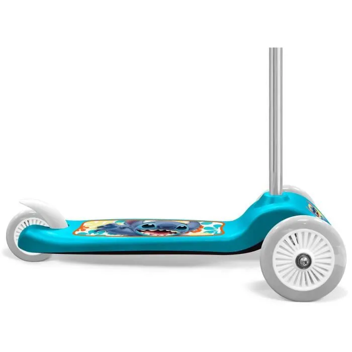 Disney Stitch - Trottinette 3 roues Steering pour enfants à partir de 3 ans, plateau antidérapant, roues ABEC 5 et frein arrière Disney Stitch - Trottinette 3 roues Steering pour enfants à partir de 3 ans, plateau antidérapant, roues ABEC 5 et frein arrière