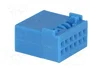 4CARMEDIA Boîtier de connecteur Quadlock fiche mâle 12 broches bleu pour VW 2011+