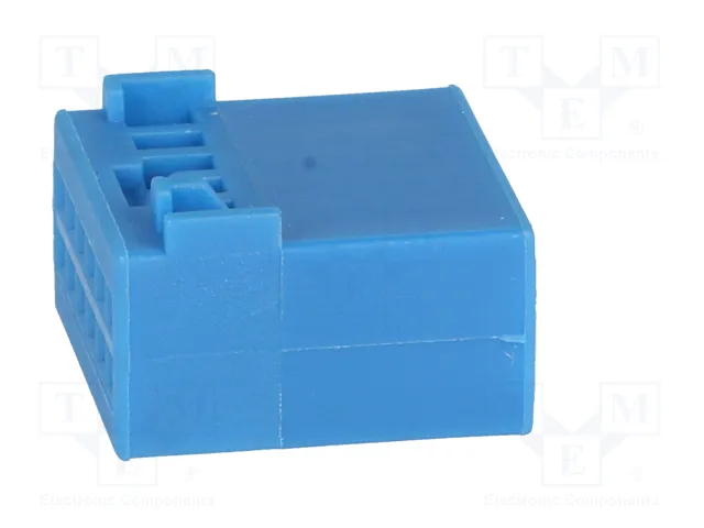 4CARMEDIA Boîtier de connecteur Quadlock fiche mâle 12 broches bleu pour VW 2011+