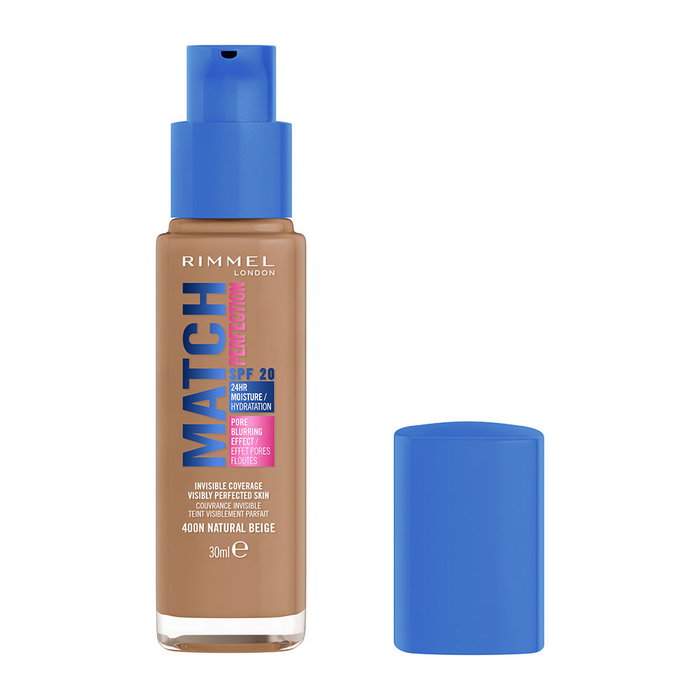 Rimmel London MATCH PERFECTION n° 400 - Beige Naturel 30 ml Rimmel London MATCH PERFECTION n° 400 - Beige Naturel 30 ml