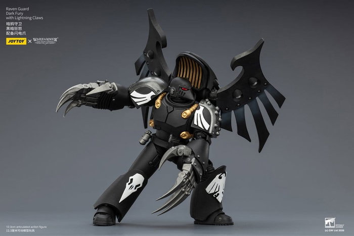 Joy Toy Warhammer 40,000 figurine Raven Guard Dark Fury 12 cm Joy Toy Warhammer 40,000 figurine Raven Guard Dark Fury 12 cm