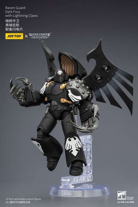Joy Toy Warhammer 40,000 figurine Raven Guard Dark Fury 12 cm Joy Toy Warhammer 40,000 figurine Raven Guard Dark Fury 12 cm