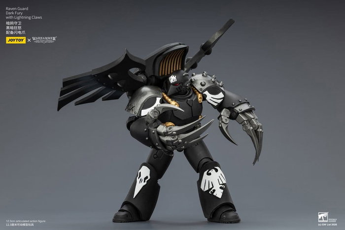 Joy Toy Warhammer 40,000 figurine Raven Guard Dark Fury 12 cm Joy Toy Warhammer 40,000 figurine Raven Guard Dark Fury 12 cm