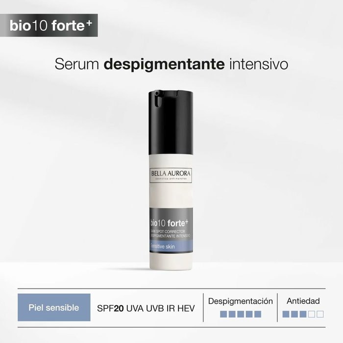 Bella Aurora BIO10 FORTE+ sérum dépigmentant peaux sensibles 30 ml