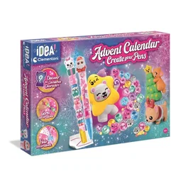 Clementoni Calendrier de l'avent Édition Atelier des Stylos - 24 surprises
