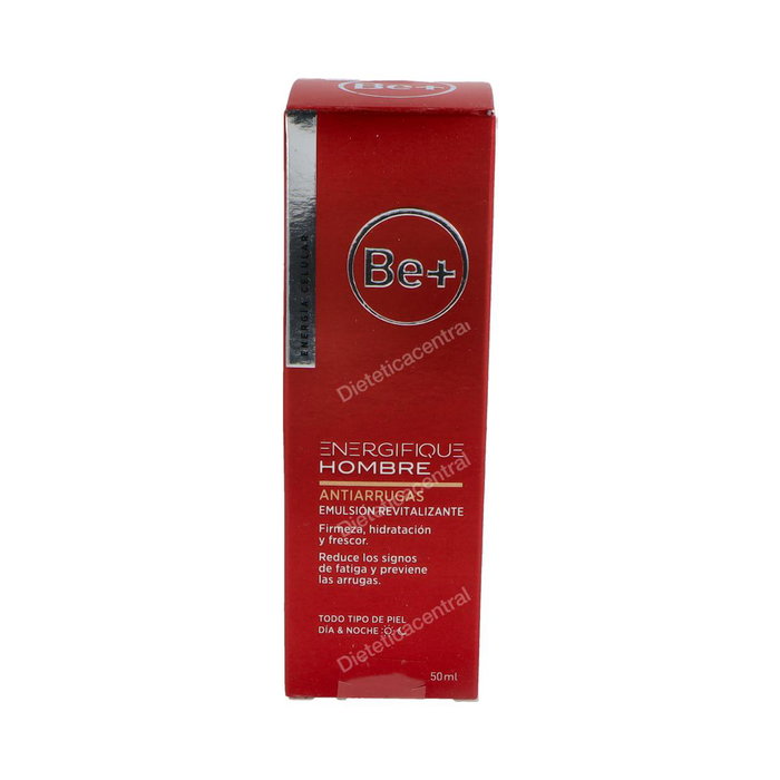 BE+ BE+ENERG HOMBRE émulsion revitalisante anti-rides 50ml BE+ BE+ENERG HOMBRE émulsion revitalisante anti-rides 50ml