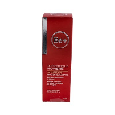 BE+ BE+ENERG HOMBRE émulsion revitalisante anti-rides 50ml BE+ BE+ENERG HOMBRE émulsion revitalisante anti-rides 50ml
