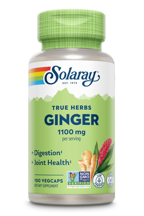 SOLARAY Ginger 100 capsules végétales SOLARAY Ginger 100 capsules végétales