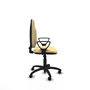 PIQUERAS Y CRESPO Chaise de bureau Algarra similicuir crème