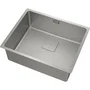 Teka PureLine Évier en inox mat 18/10 avec 3 poses de montage