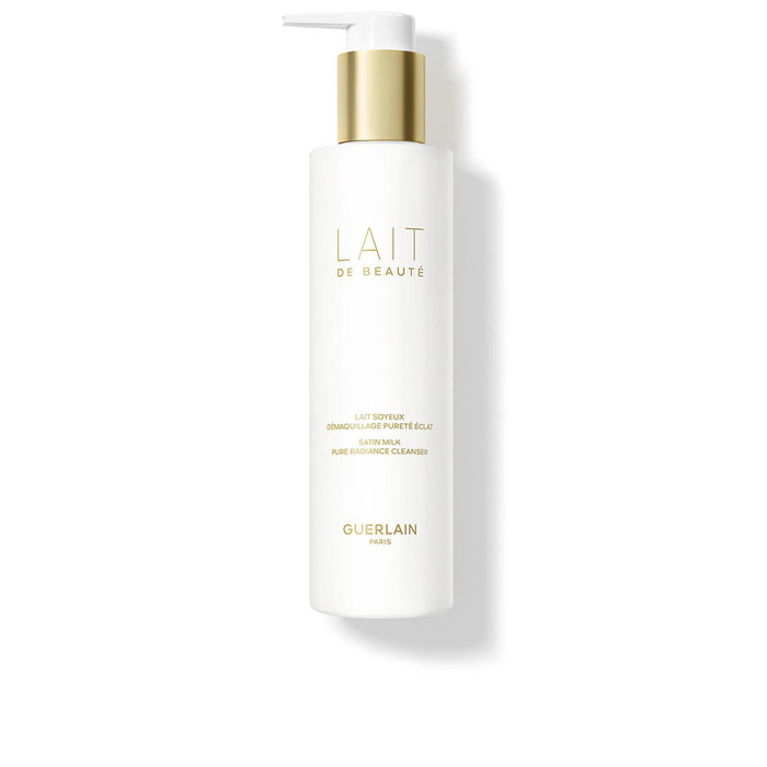 Guerlain Lait de Beauté Lait Démaquillant pour le Visage et les Yeux, Texture Fondante - 200 ml Guerlain Lait de Beauté Lait Démaquillant pour le Visage et les Yeux, Texture Fondante - 200 ml