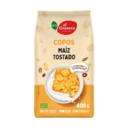 El Granero Integral Copos de Maíz Tostado Bio 400 g