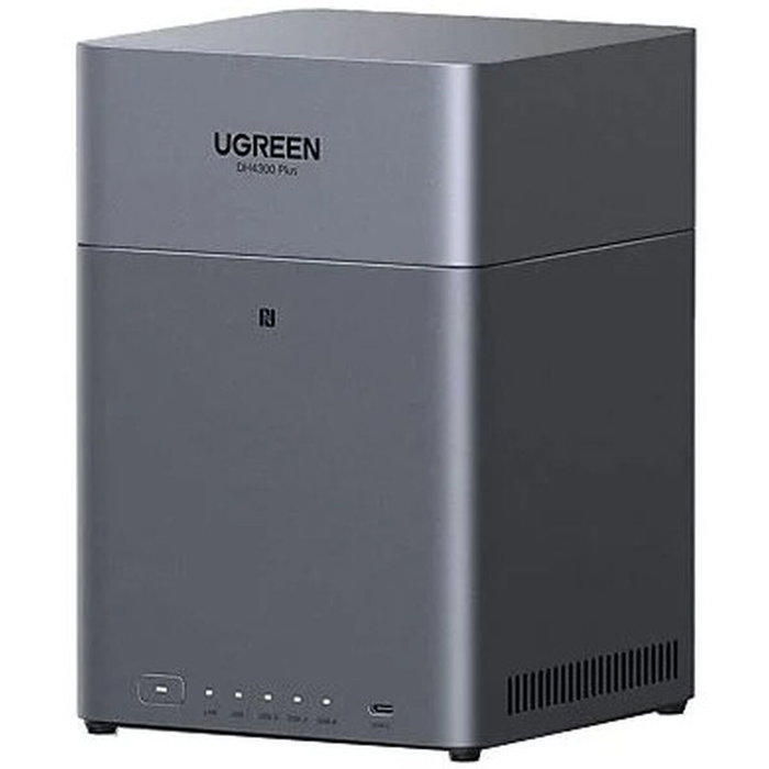 UGREEN Serveur NAS DH4300 Plus 4 baies 8 Go Noir