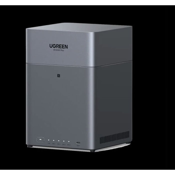 UGREEN Serveur NAS DH4300 Plus 4 baies 8 Go Noir