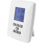 Gao Thermostat Electronique Programmable Sans Fil - Ecran Retro-Eclaire Bleu, 3 Programmes Libres + 6 Pre-Enregistres, Transmission 70 m, 16(5)A