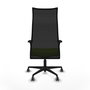 Piqueras y Crespo Chaise de Bureau Albacete Pistache et Noir