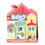 FAMOSA Play Date Plush Surprise Bluey Bly99000 Peluche Bleu Célébration Enfant +3 Ans