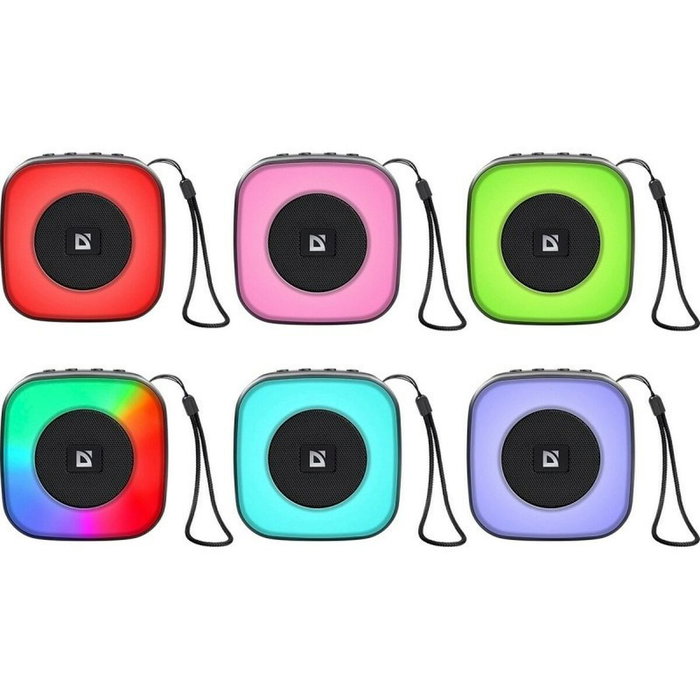 Defender Haut-parleur bluetooth portable 65930 Noir 5 W
