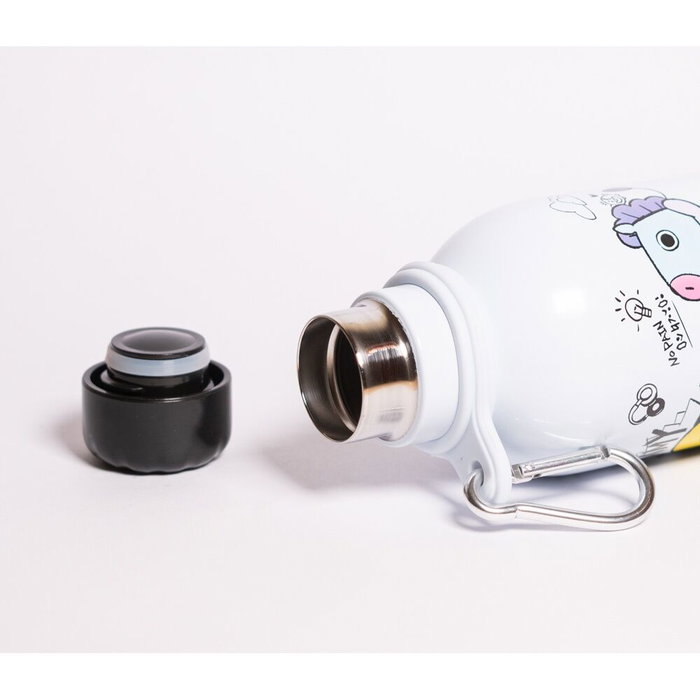 ERIK Gourde isotherme en acier inoxidable 500ml avec double paroi pour maintien de la température - BT21