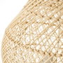 BigBuy Home Lampe de bureau Naturel Métal Rotin
