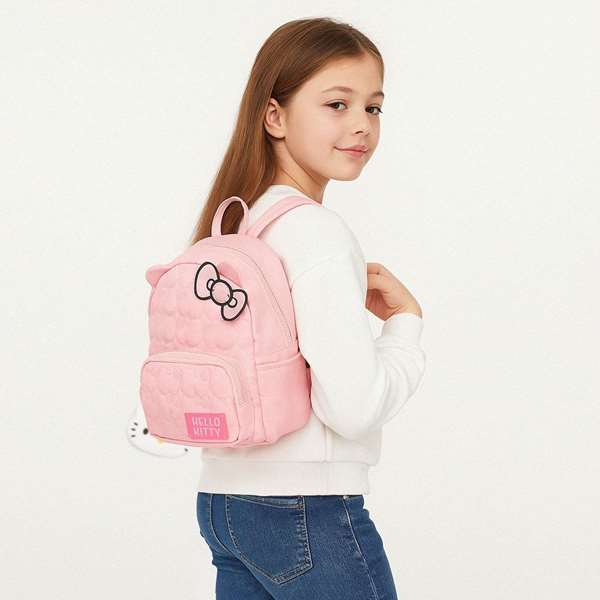 Cerdá Sac à dos casual mode Hello Kitty - Sac à dos à motif Hello Kitty - Rose