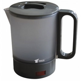 Thulos Bouilloire de Voyage 0.5 L – 350-420W, Arrêt Automatique avec Câble Intégré
