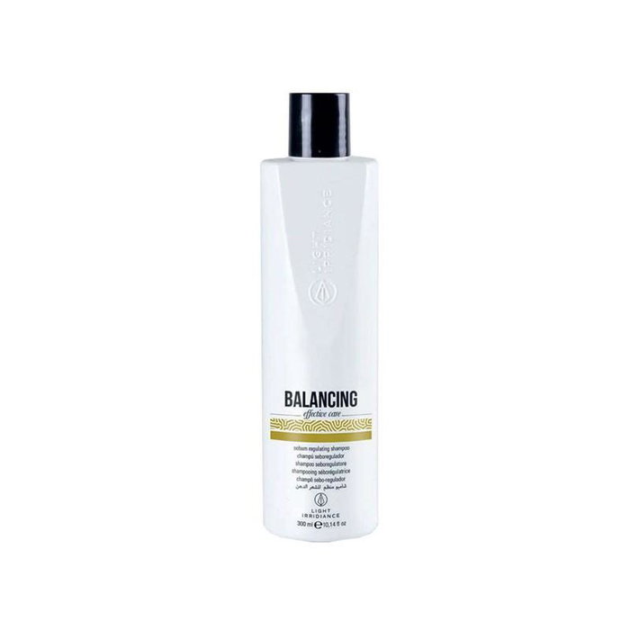 Light Irridiance Champú Seboregulador Effective Care - Shampoing Régulateur de Sébu m et Antigraisse pour Cheveux Gras - 300 ml Light Irridiance Champú Seboregulador Effective Care - Shampoing Régulateur de Sébu m et Antigraisse pour Cheveux Gras - 300 ml