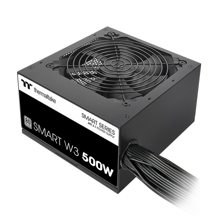 Thermaltake Alimentation Smart W3 500W, 80 Plus Blanc, Noir - Réf. PS-SPW-0500NNFAWE-1 Thermaltake Alimentation Smart W3 500W, 80 Plus Blanc, Noir - Réf. PS-SPW-0500NNFAWE-1