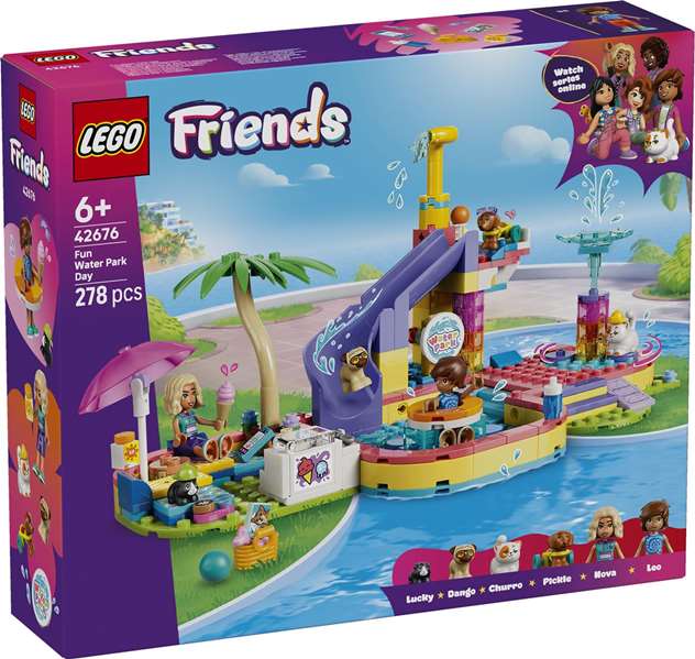 LEGO Friends 42676 Une Fabuleuse Journée au Parc Aquatique
