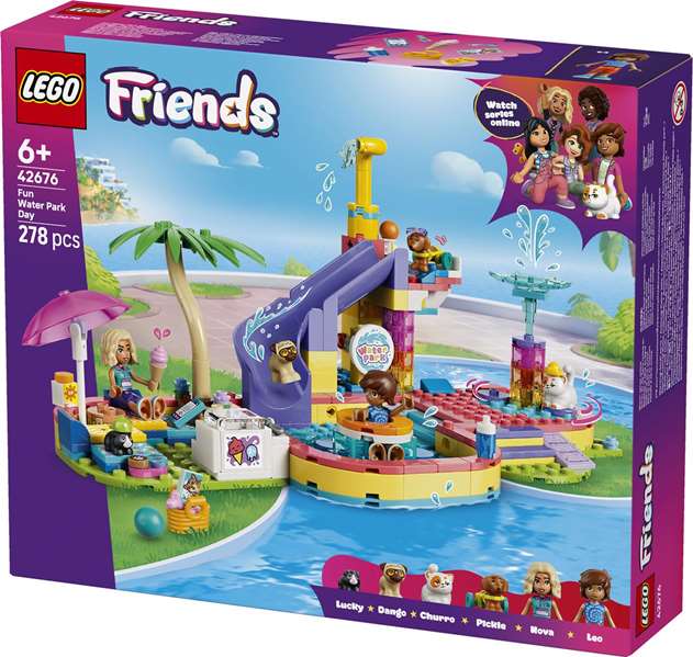 LEGO Friends 42676 Une Fabuleuse Journée au Parc Aquatique