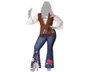 BigBuy Carnival Déguisement Hippie Femme XXL Multicolore