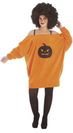 BigBuy Carnival Déguisement Adulte Robe Citrouille Taille L